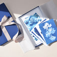 Our Art Print & Postcard Gift Set pairs our best selling British Seaweed prints with our matching Seaweed postcards. A perfect art and stationery gift for beach lovers and those who love the sea. Recipients can add to a gallery wall or use the postcards as note card stationery.