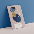Our beautiful Shoreline coastal notebooks feature pebble inspired shapes on the cover, designed in our Cornwall studio. 