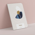 Our beautiful Shoreline coastal notebooks feature pebble inspired shapes on the cover, designed in our Cornwall studio. 