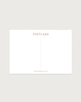 Sunshine and Plants postcard set of 10, featuring layered hand cut elements of waves, plants and a mediterranean style