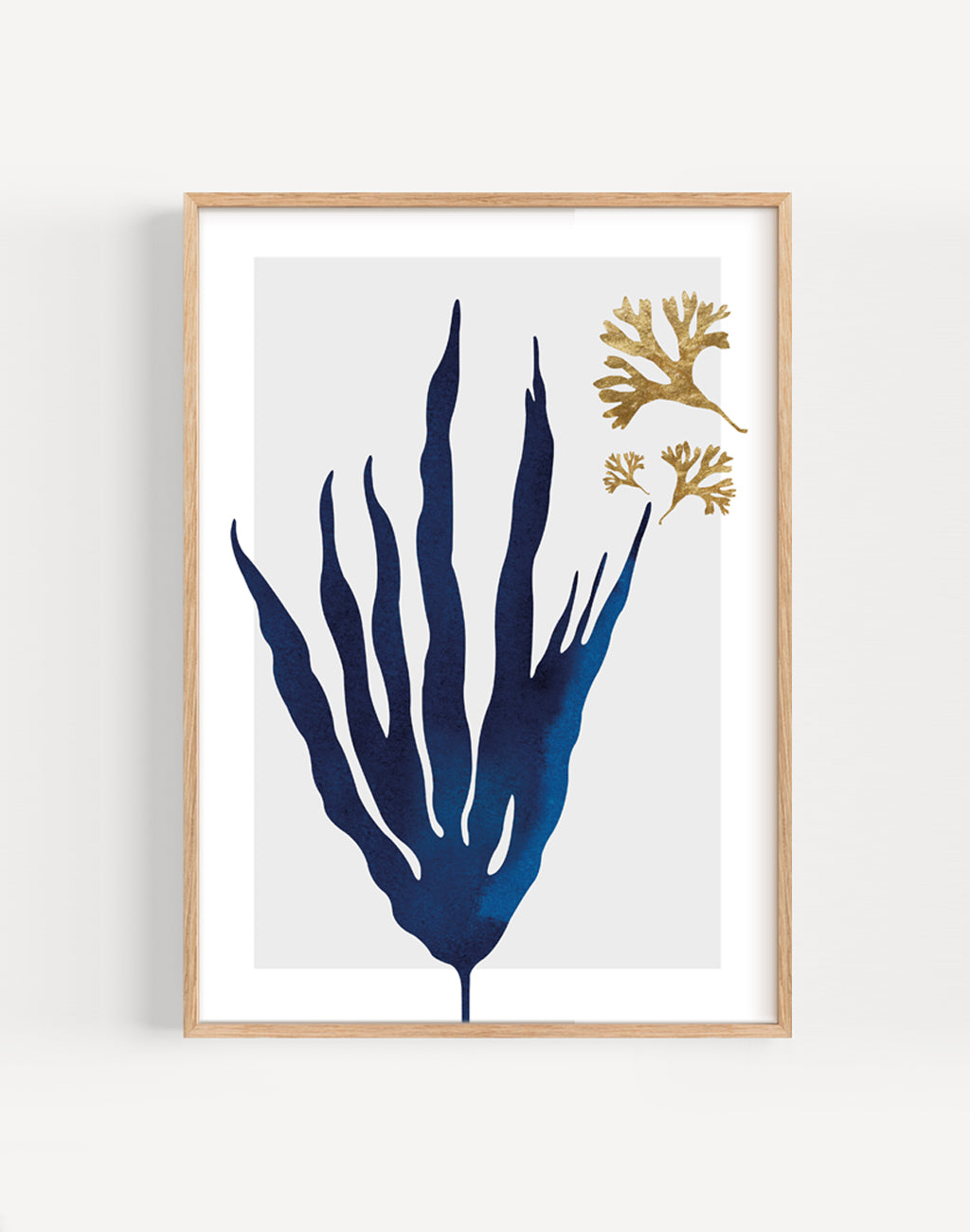 Blue Shoreline No.2 Print by Paper Birch