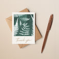 Fern Mini Thank You Cards & Envelopes, Pack of 10